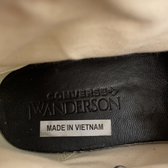 CONVERSE X JW ANDERSON LOGO HI-TOPS - Picture 11 of 12